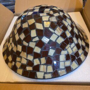 13" Mosaic lamp shade